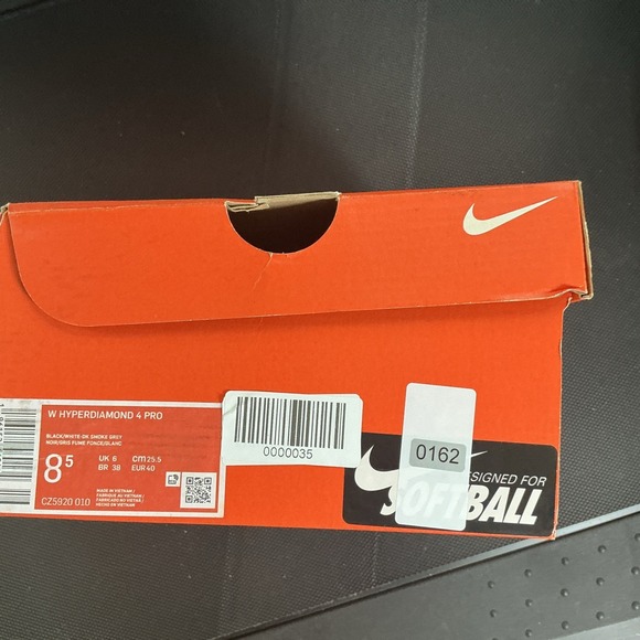 Nike Shoes - Womens Nike Renew Hyperdiamond 4 Pro Metal Softball Cleats Size 8.5  CZ5920-010